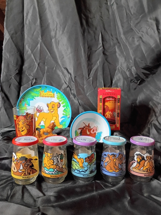 Other - Disney The Lion King Glassware and Plates Set